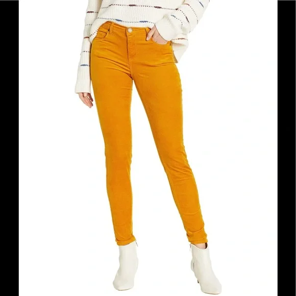 NWT BLANK NYC Bond Corduroy Jeans Marigold 26 - Picture 2 of 7